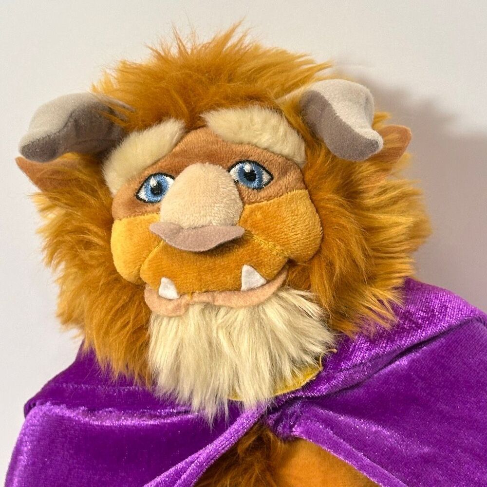 Vintage Disney Beauty and The Beast Beast Plush Toy - Picture 3 of 11